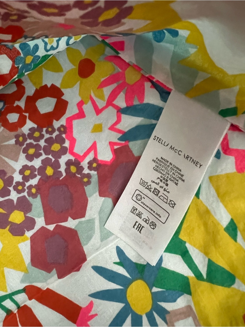Stella McCartney Kids Light Mint Hooded Cotton Jacket - Picture 9 of 12